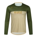 CESANTI Pro Men MTB Cycling Jersey T-shirts Long Sleeve