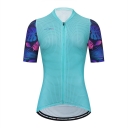 CESANTI Women Pro Cycling Jersey Short Sleeve Cool Bike Clothing Summer