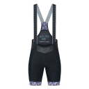 CESANTI Women Pro Cycling Bib Shorts Gel Pad With Side Pockets Bike Clothing Summer