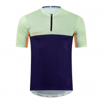 CESANTI Pro Men MTB Cycling Jersey T-shirts Short Sleeve With Zipper