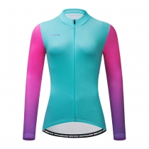 CESANTI Women Pro Winter Thermal Fleece Cycling Jersey Long Sleeve Bike Jacket