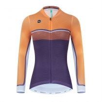 CESANTI Women Pro Cycling Jersey Long Sleeve Cool Bike Clothing