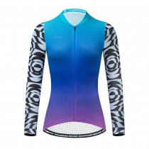 CESANTI Women Pro Cycling Jersey Long Sleeve Cool Bike Clothing