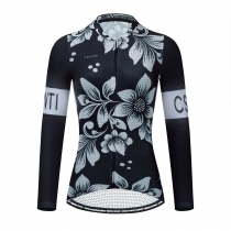 CESANTI Women Pro Cycling Jersey Long Sleeve Cool Bike Clothing