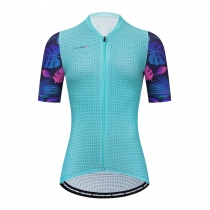CESANTI Women Pro Cycling Jersey Short Sleeve Cool Bike Clothing Summer