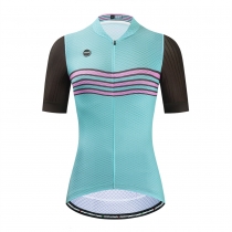 CESANTI Women Pro Cycling Jersey Short Sleeve Cool Bike Clothing Summer