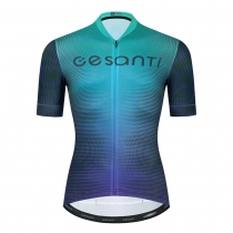 CESANTI Men Pro Cycling Jersey Short Sleeve Cool Bike Clothing Summer