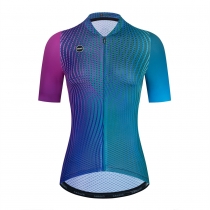 CESANTI Women Pro Cycling Jersey Short Sleeve Cool Bike Clothing Summer
