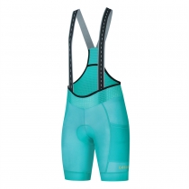 CESANTI Women Pro Cycling Bib Shorts Gel Pad With Side Pockets Bike Clothing Summer