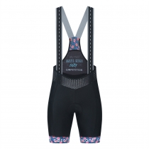 CESANTI Women Pro Cycling Bib Shorts Gel Pad With Side Pockets Bike Clothing Summer