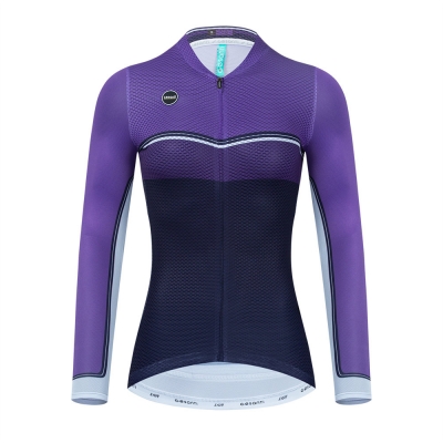CESANTI Women Pro Cycling Jersey Long Sleeve Cool Bike Clothing