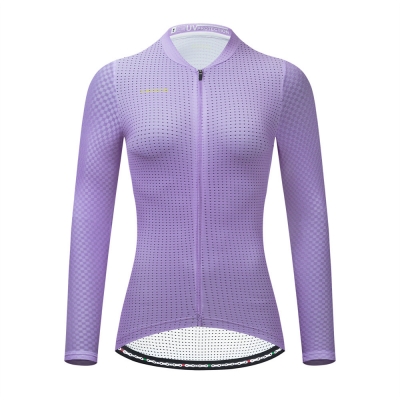 CESANTI Women Pro Cycling Jersey Long Sleeve Cool Bike Clothing