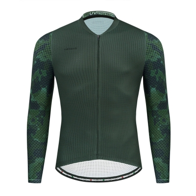 CESANTI Men Pro Cycling Jersey Long Sleeve Cool Bike Clothing