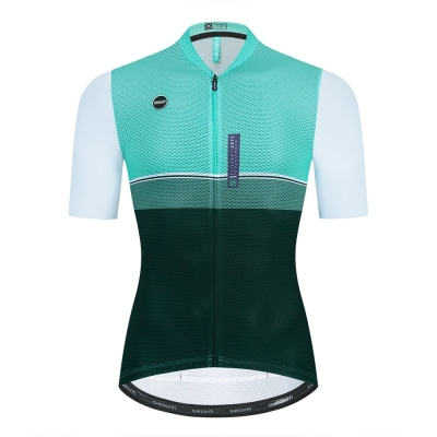 CESANTI Men Pro Cycling Jersey Short Sleeve Cool Bike Clothing