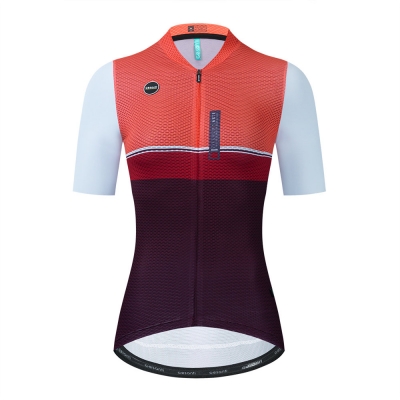 CESANTI Women Pro Cycling Jersey Short Sleeve Cool Bike Clothing