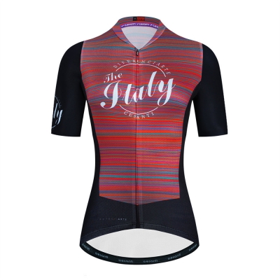 CESANTI Women Pro Cycling Jersey Short Sleeve Cool Bike Clothing Summer