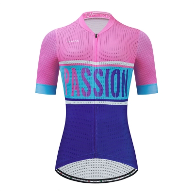 CESANTI Women Pro Cycling Jersey Short Sleeve Cool Bike Clothing Summer