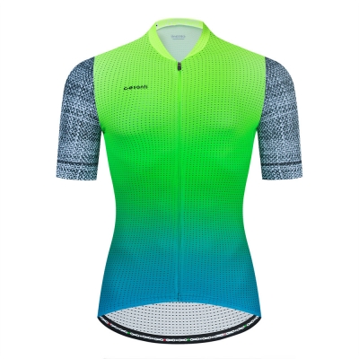 CESANTI Men Pro Cycling Jersey Short Sleeve Cool Bike Clothing Summer