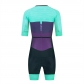 CESANTI Women Cycling Skinsuit Short Sleeve Summer Bike One Piece