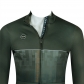 CESANTI Men Pro Winter Thermal Fleece Cycling Jersey Long Sleeve Soft Jacket