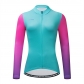 CESANTI Women Pro Winter Thermal Fleece Cycling Jersey Long Sleeve Bike Jacket