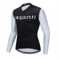 CESANTI Men Pro Cycling Jersey Long Sleeve Cool Bike Clothing