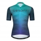 CESANTI Men Pro Cycling Jersey Short Sleeve Cool Bike Clothing Summer