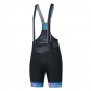 CESANTI Women Pro Cycling Bib Shorts Gel Pad With Side Pockets Bike Clothing Summer