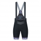 CESANTI Women Pro Cycling Bib Shorts Gel Pad With Side Pockets Bike Clothing Summer