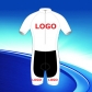 Custom design cycling skinsuit short sleeve